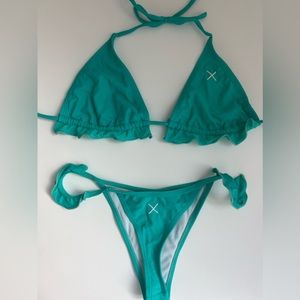 Boutine LA tiffany blue bikini set
